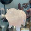 Rose Quartz Piggy Carving