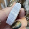 Blue Lace Agate Cat Head Carving - Image 7
