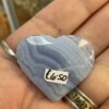 Blue Lace Agate Heart - Image 3