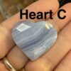 Blue Lace Agate Heart - Image 8