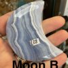 Blue Lace Agate Crescent Moon Carving - Image 5