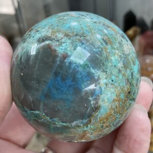 Chrysocolla Sphere