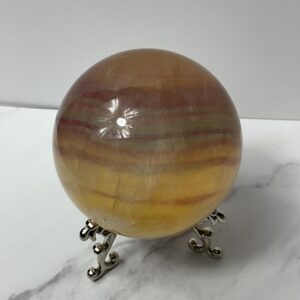 Candy Rainbow Fluorite Sphere