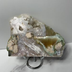 Flower Agate Slice