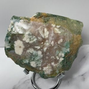 Flower Agate Slice