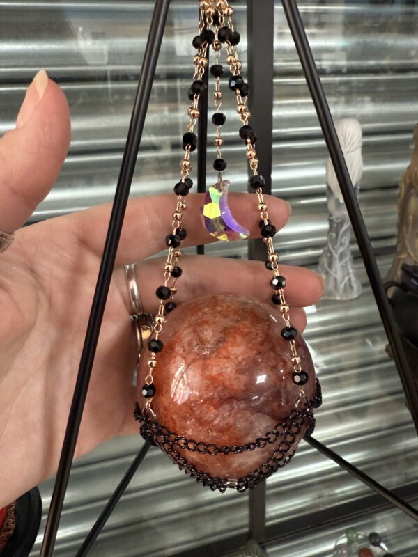 Pyramid Net Sphere Holder~ Black - Image 5