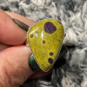 Sterling Silver Atlantisite Ring