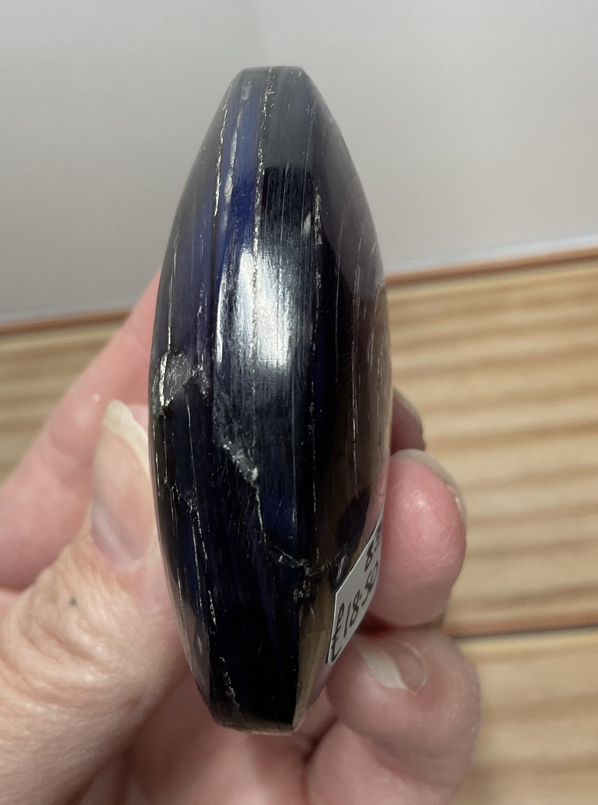 Purple Mica (Gemmy Lepidolite) Palm Stone - Image 5