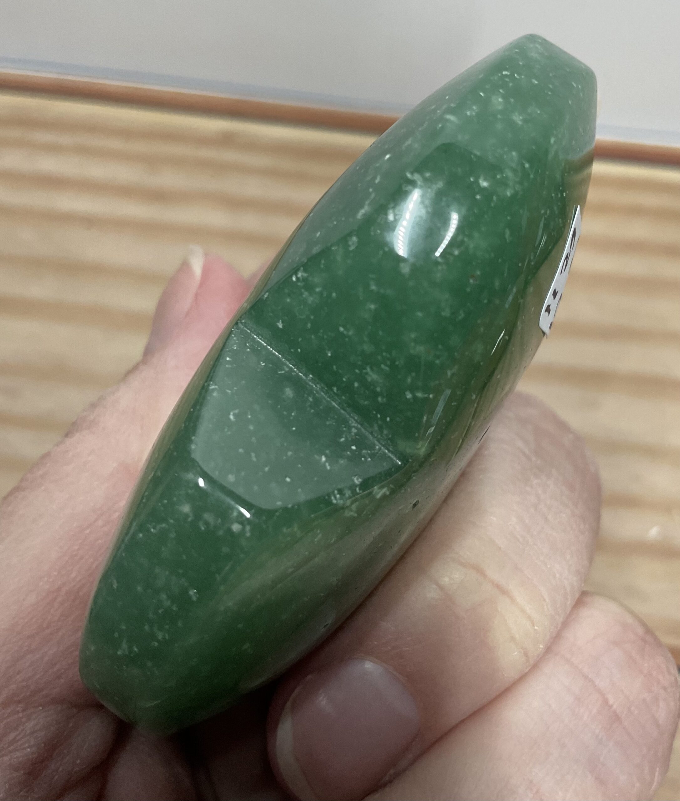Green Aventurine Heart Palm Stone - Image 5