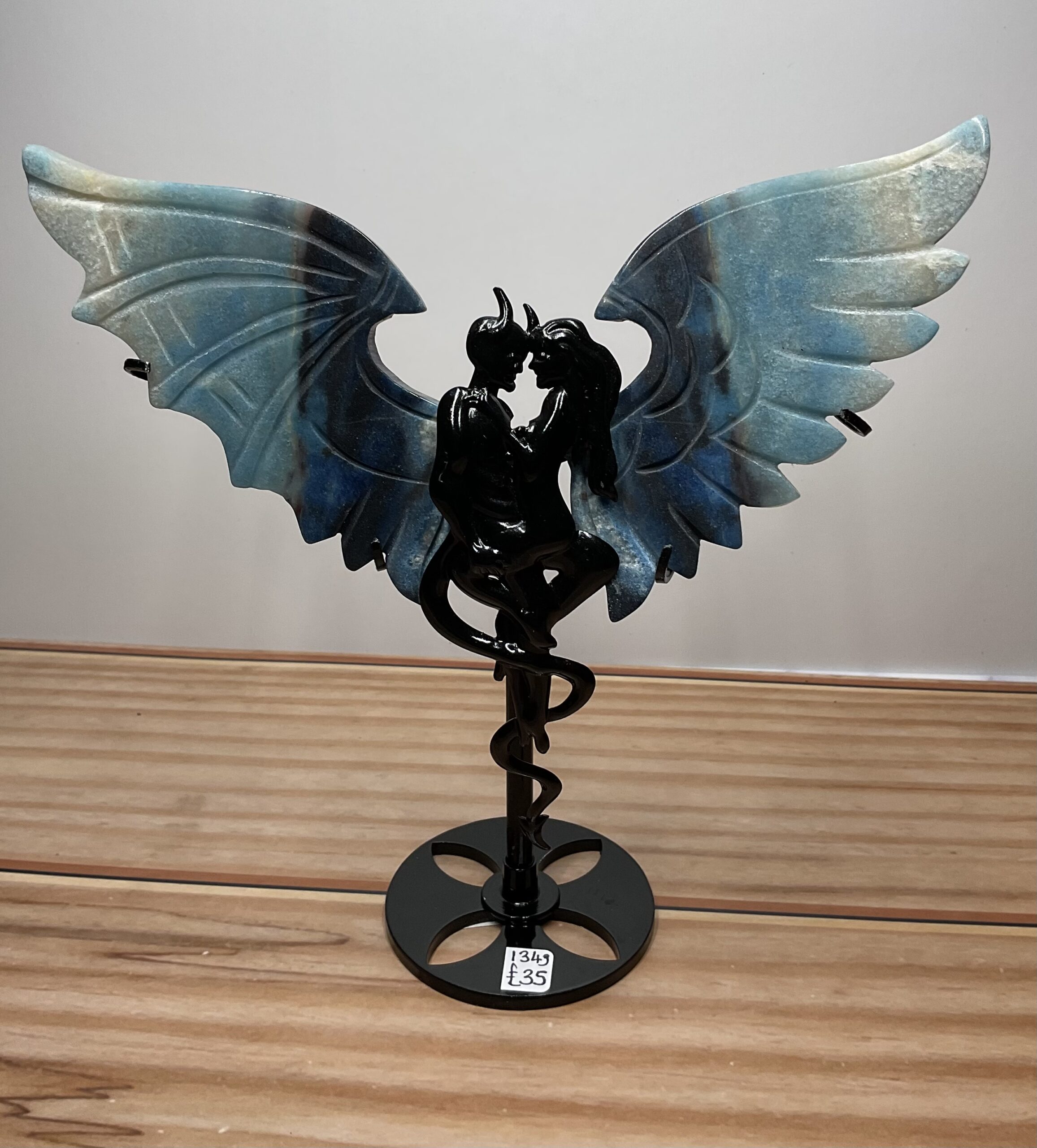 Trolleite Demon Wings on stand