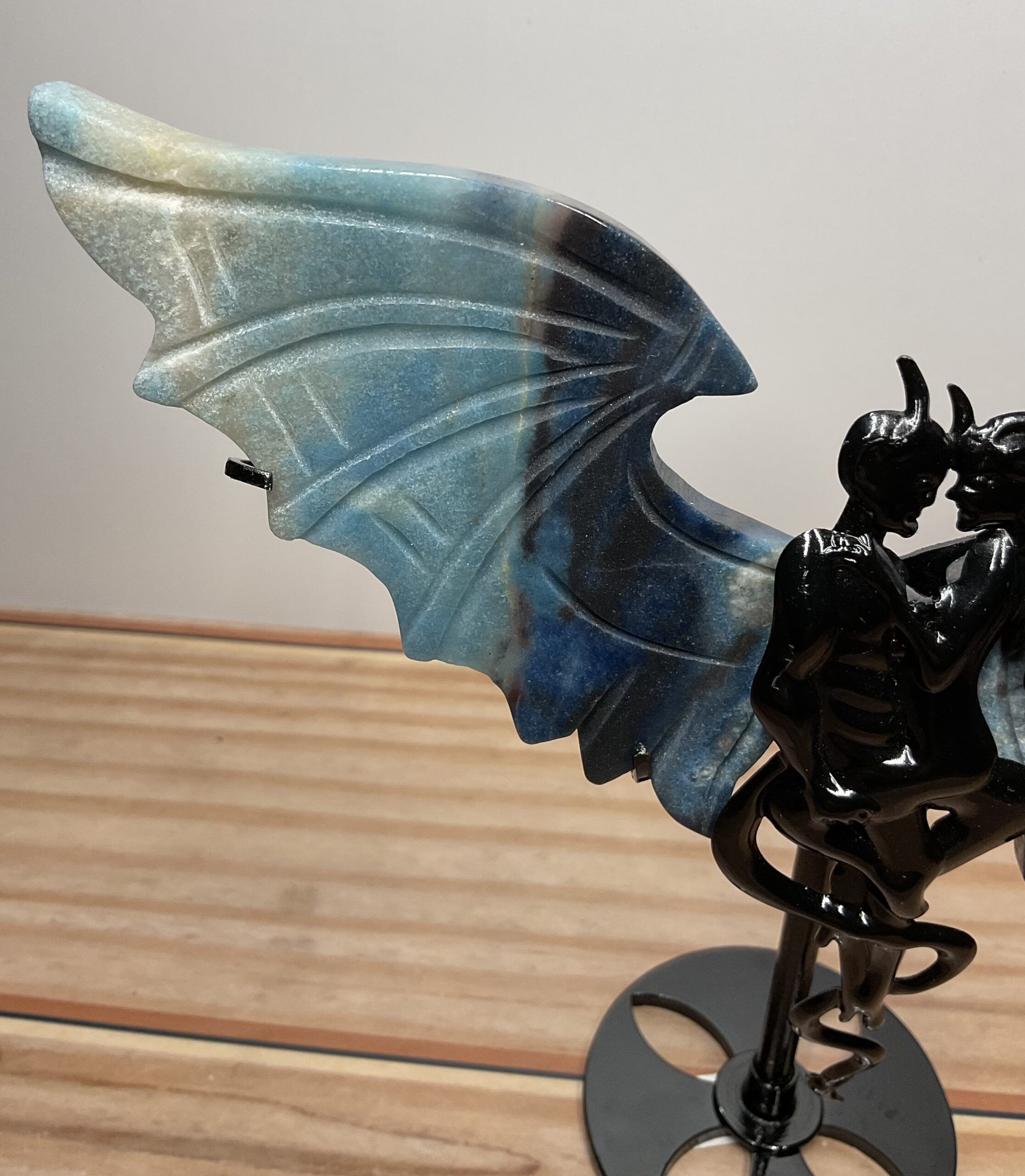 Trolleite Demon Wings on stand - Image 3