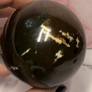 Indonesian ‘Blue’ Amber Sphere