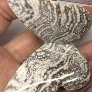 Indonesian Orbicular Jasper 3D Butterfly