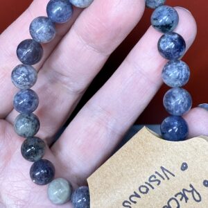 Iolite Bead Bracelet