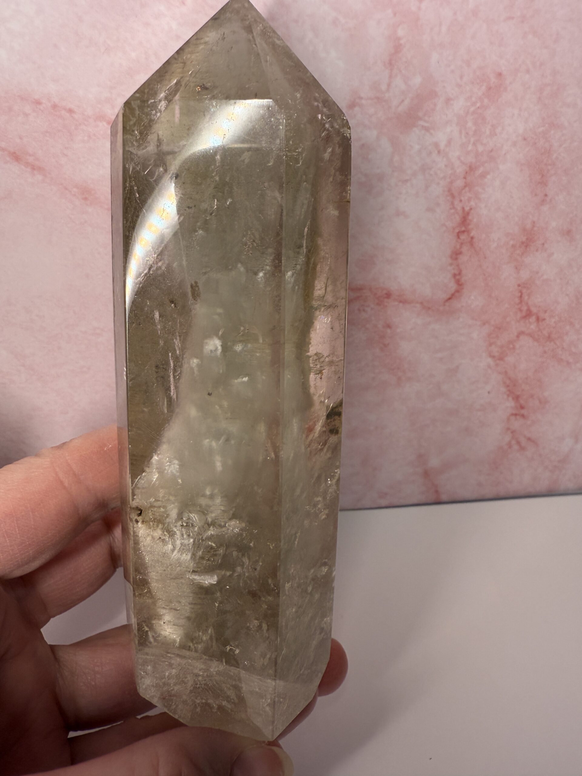 White Garden Quartz Tower