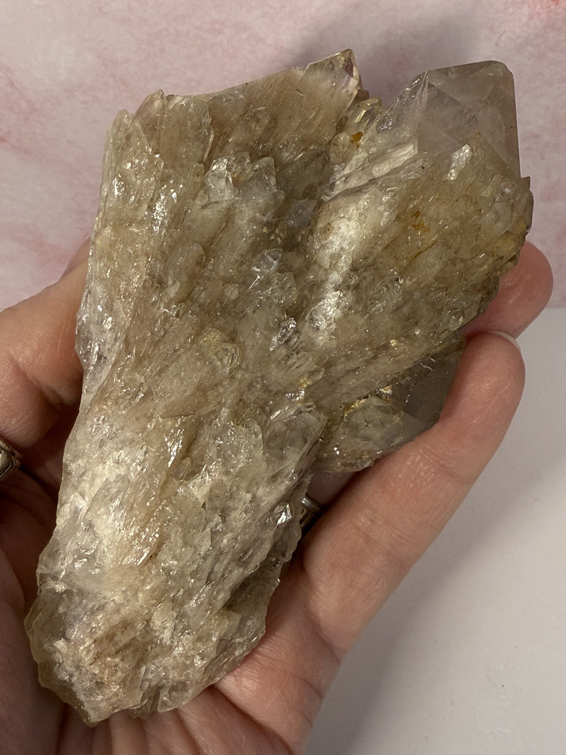 Smoky Quartz Luena Cluster - Image 5