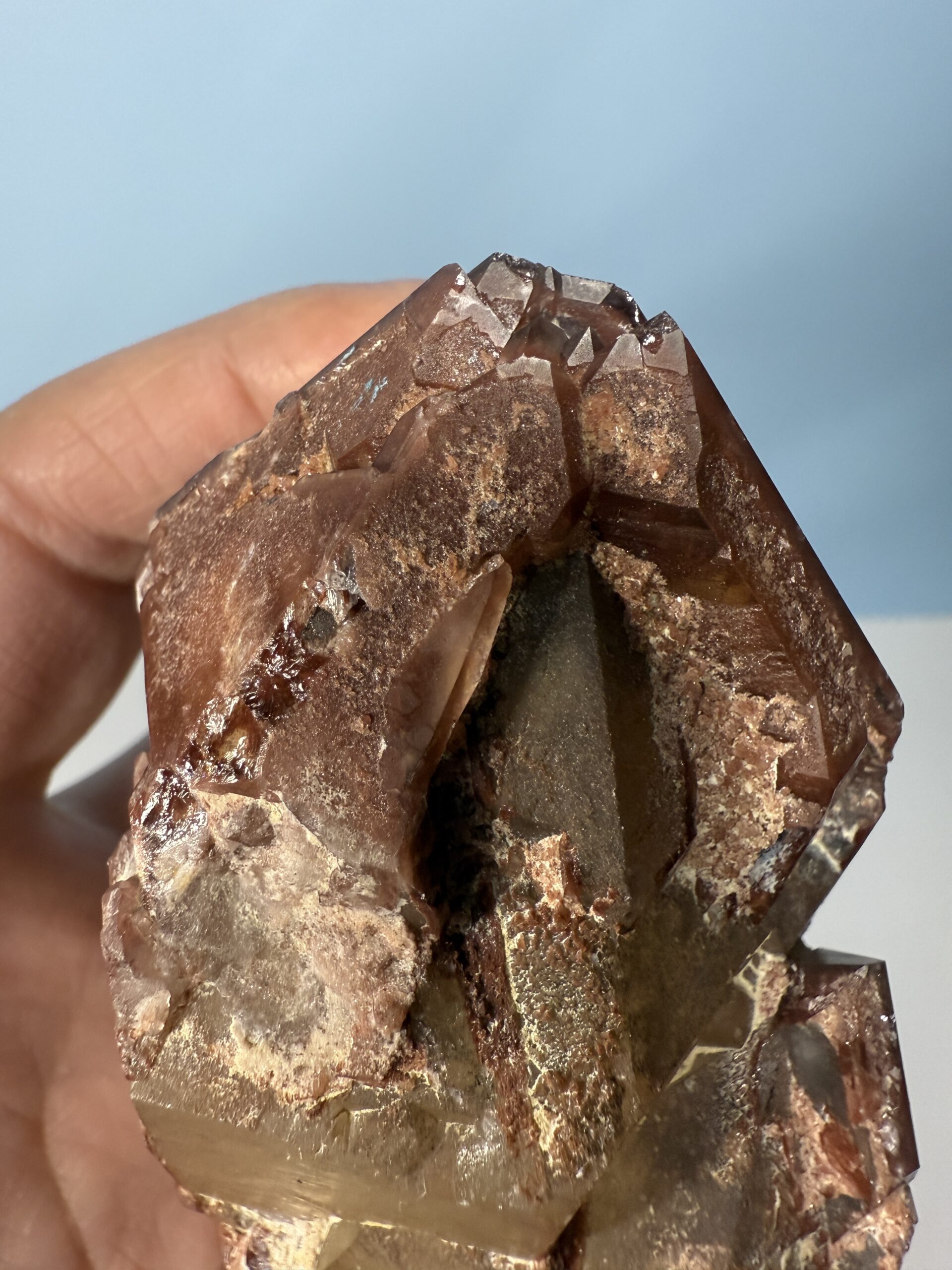 Natural Hematoid Quartz Point - Image 6