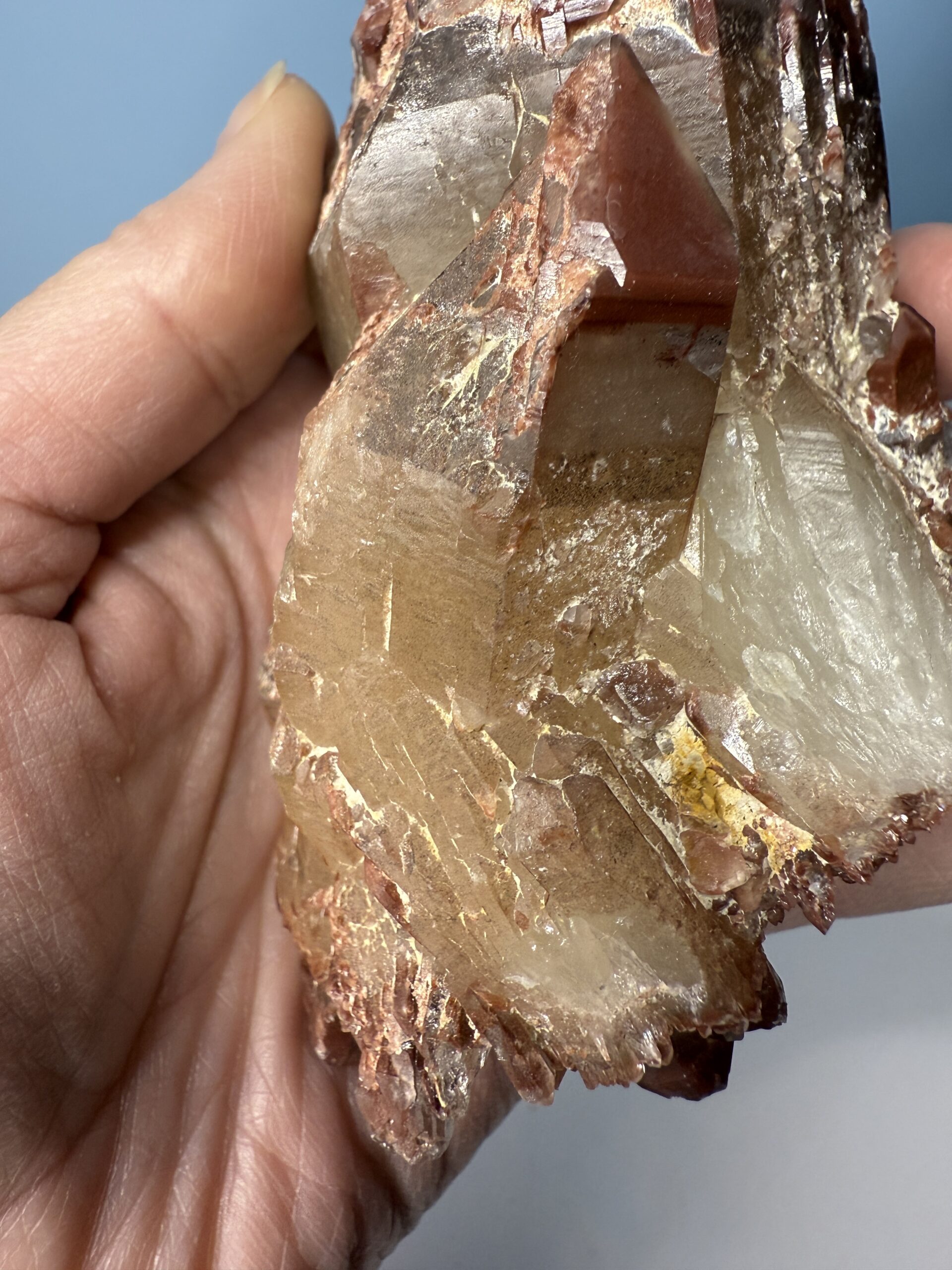 Natural Hematoid Quartz Point - Image 8