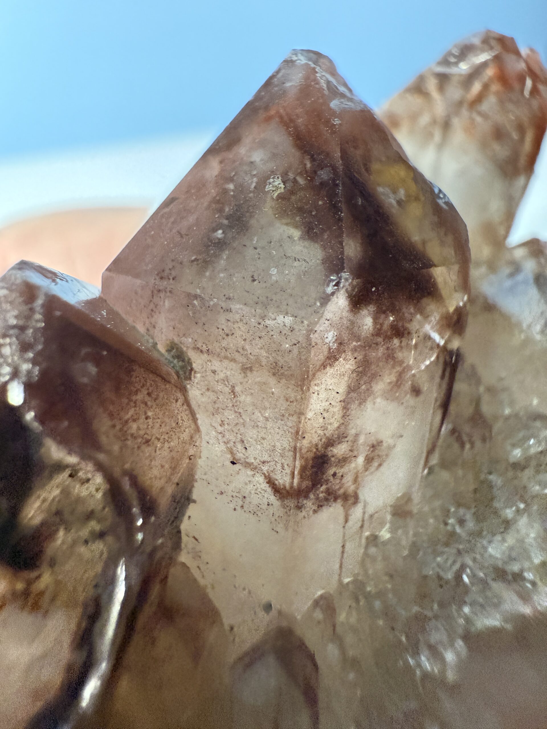 Natural Hematoid Quartz Point - Image 11