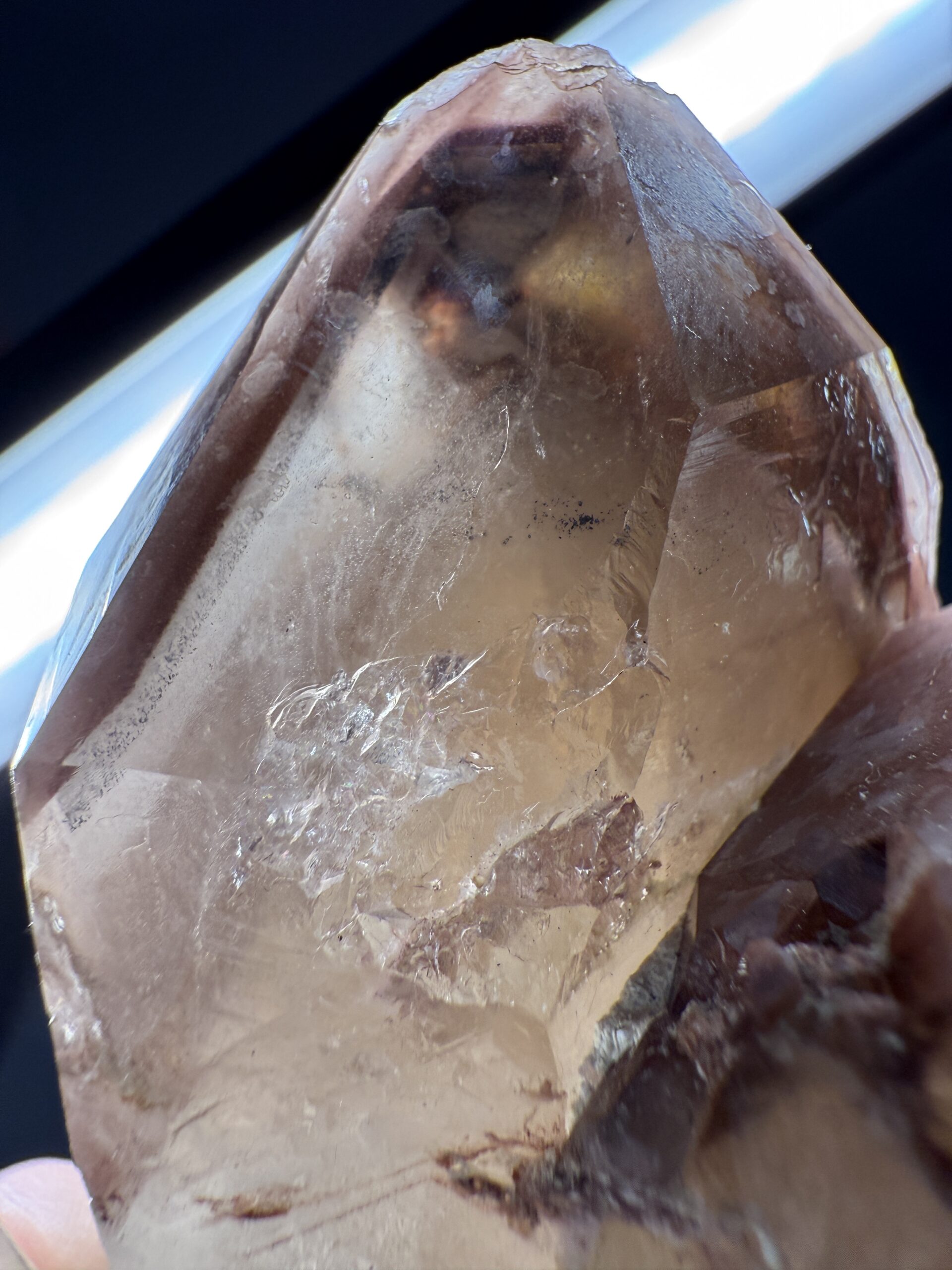 Natural Hematoid Quartz Twin Point - Image 10