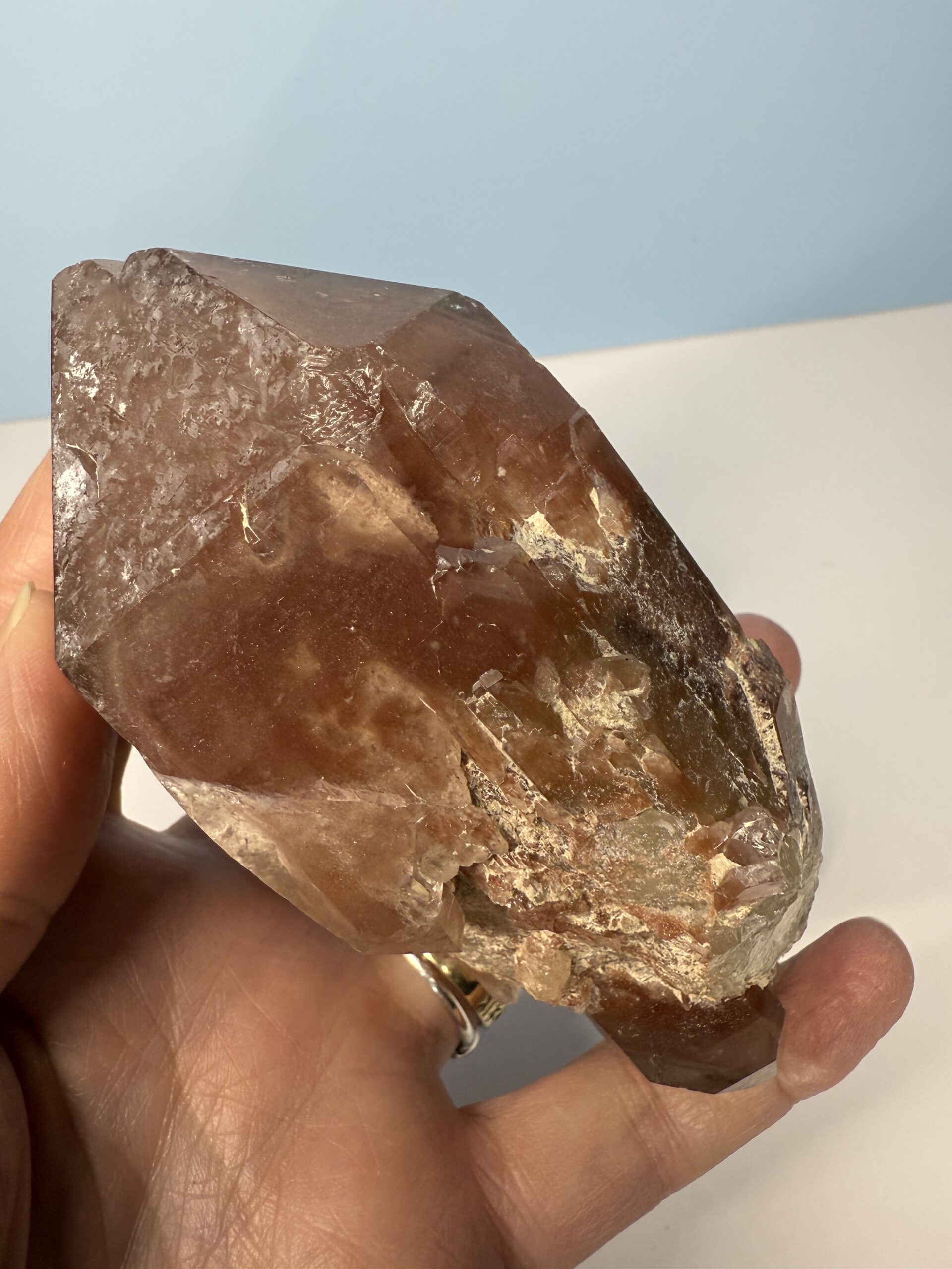 Natural Hematoid Quartz Point - Image 6