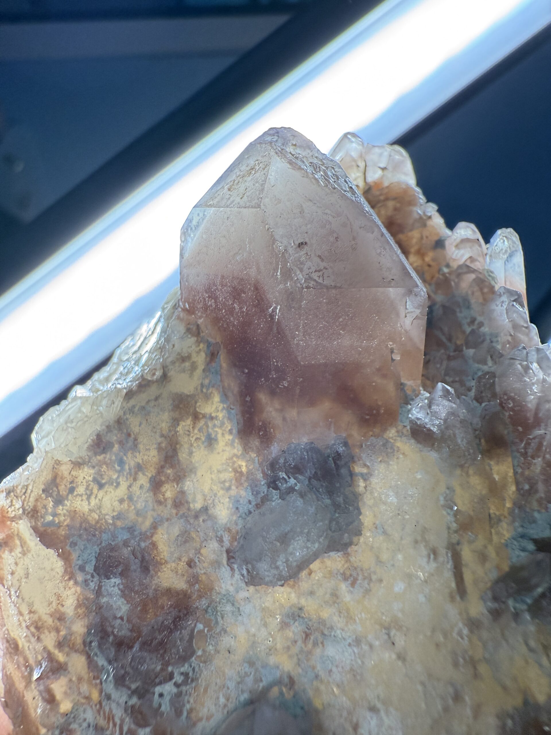 Natural Hematoid Quartz Point - Image 10