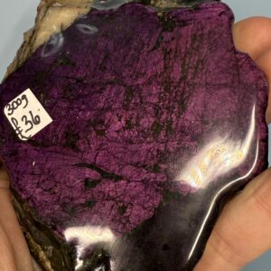 Polished Purpurite Slice