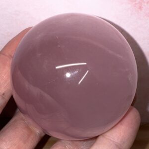 Gemmy Rose Quartz Sphere