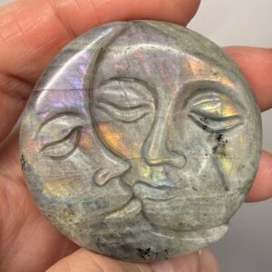 Moon and Sun Disc Carving