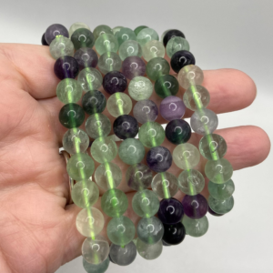 Fluorite Bead Bracelet