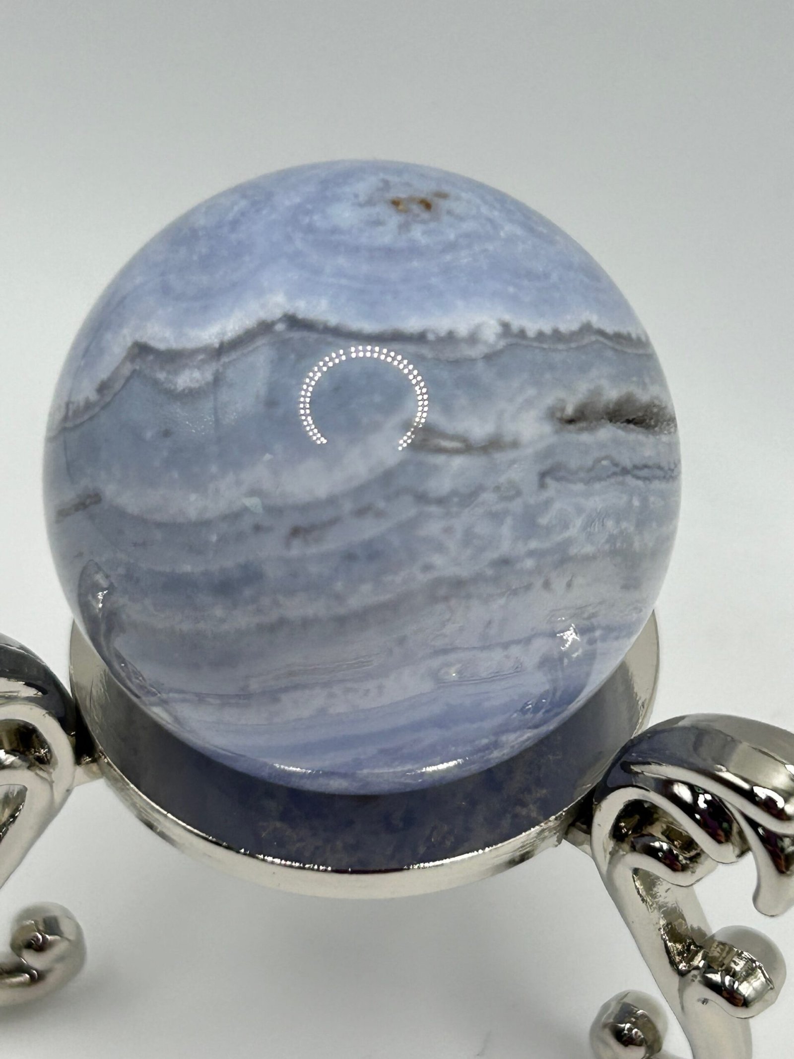 Blue Lace Agate Sphere - Image 2