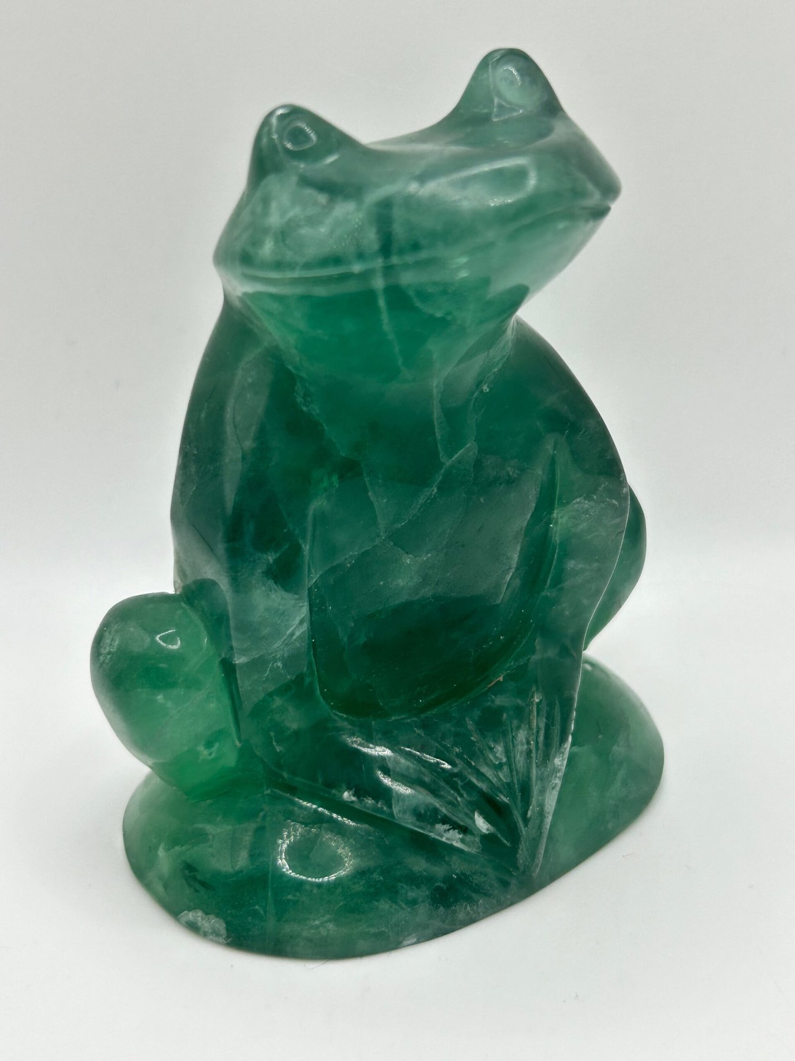 Green Fluorite Frog - Image 2