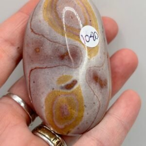 Polychrome Jasper Palm Stone