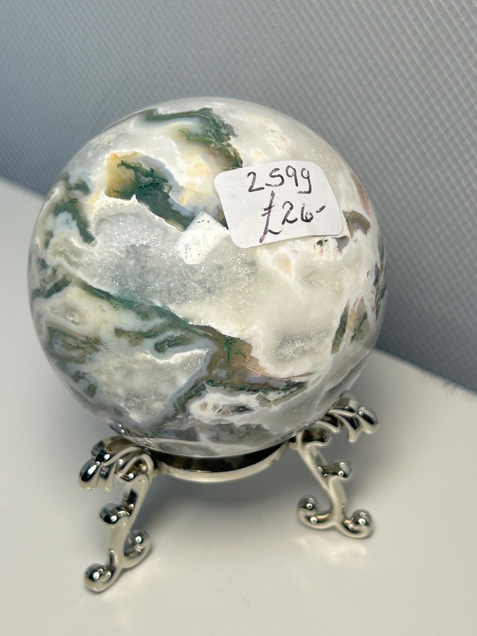 Moss Agate Sphere