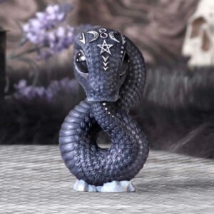 Ouroboros Snake Figurine