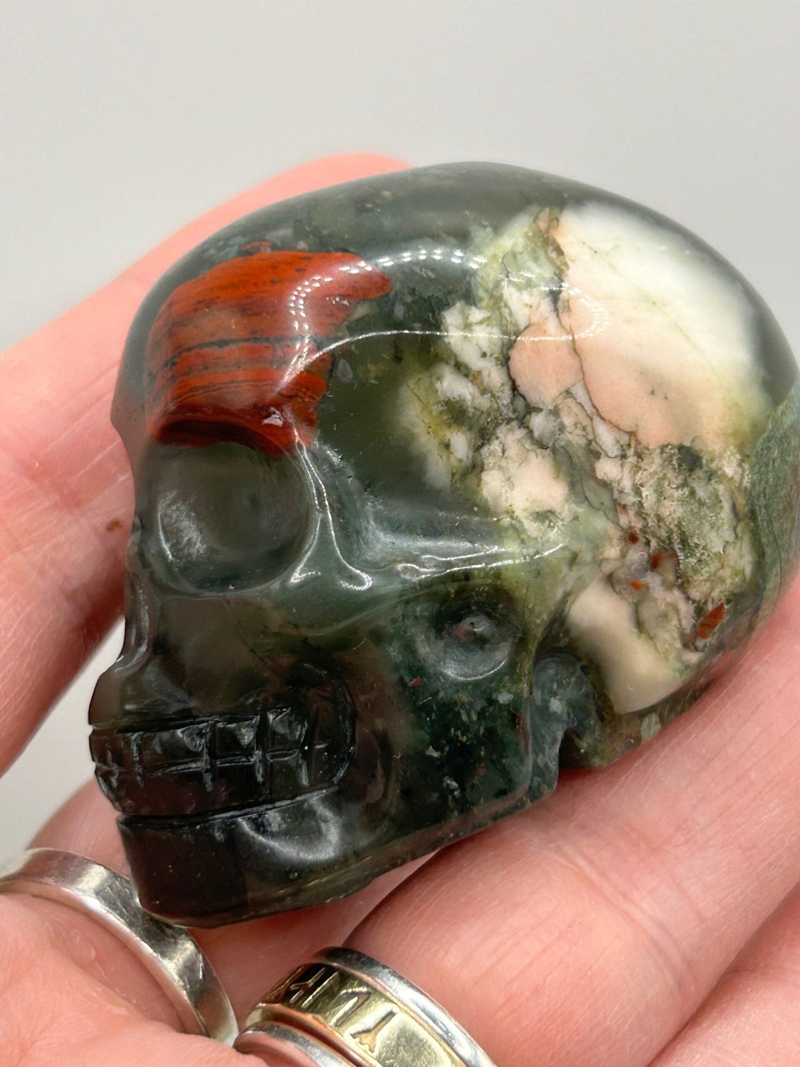 Bloodstone Skull