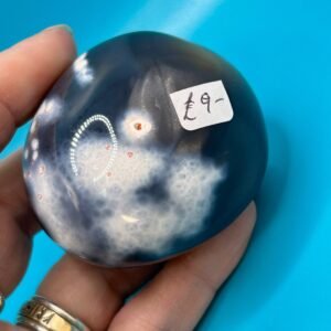 Orca Agate Palm Stone