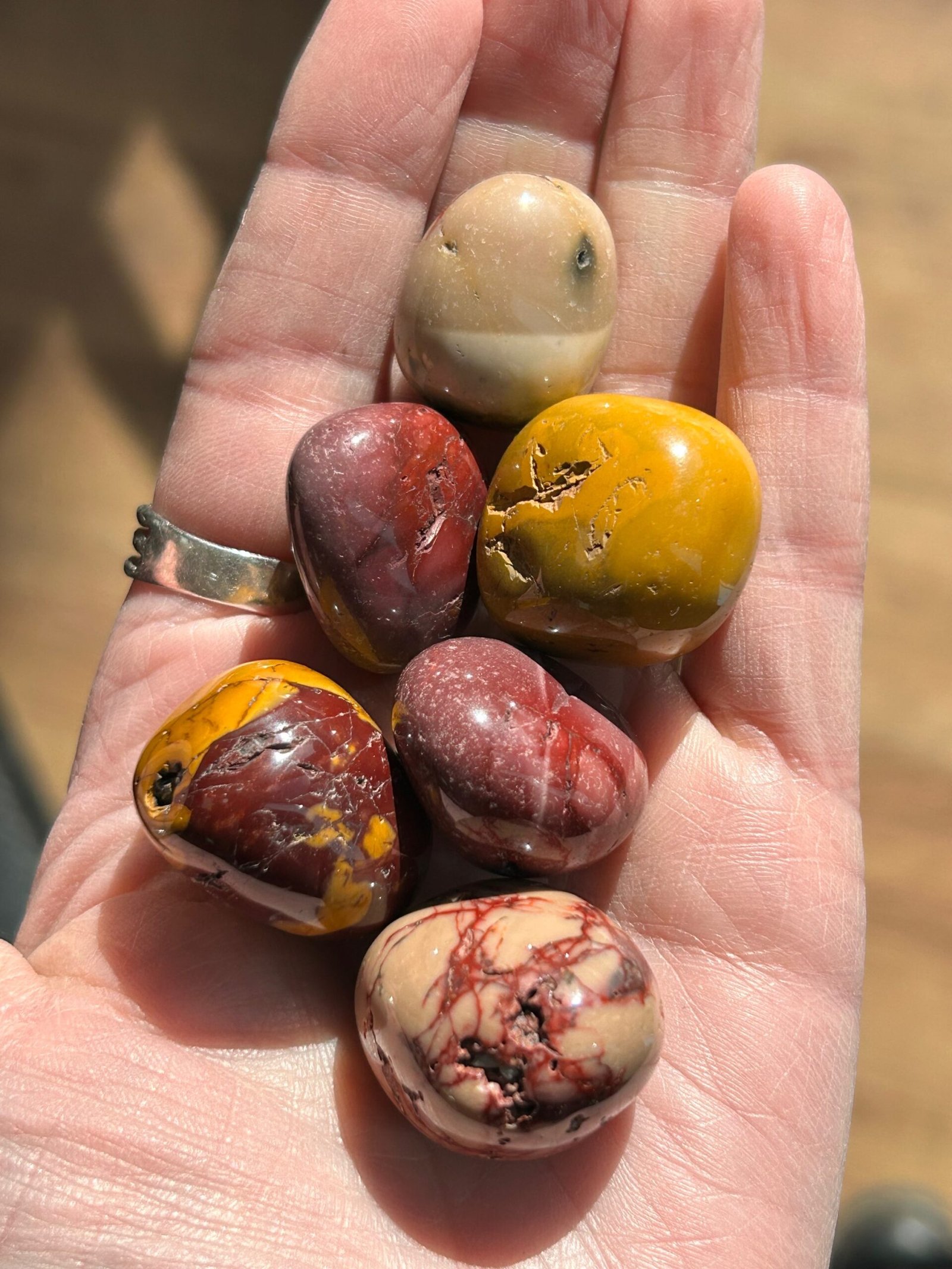 Mookaite Tumble- large