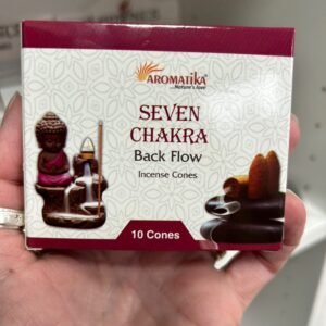 Seven Chakra Back Flow Incense Cones