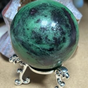 Ruby in Zoisite Sphere