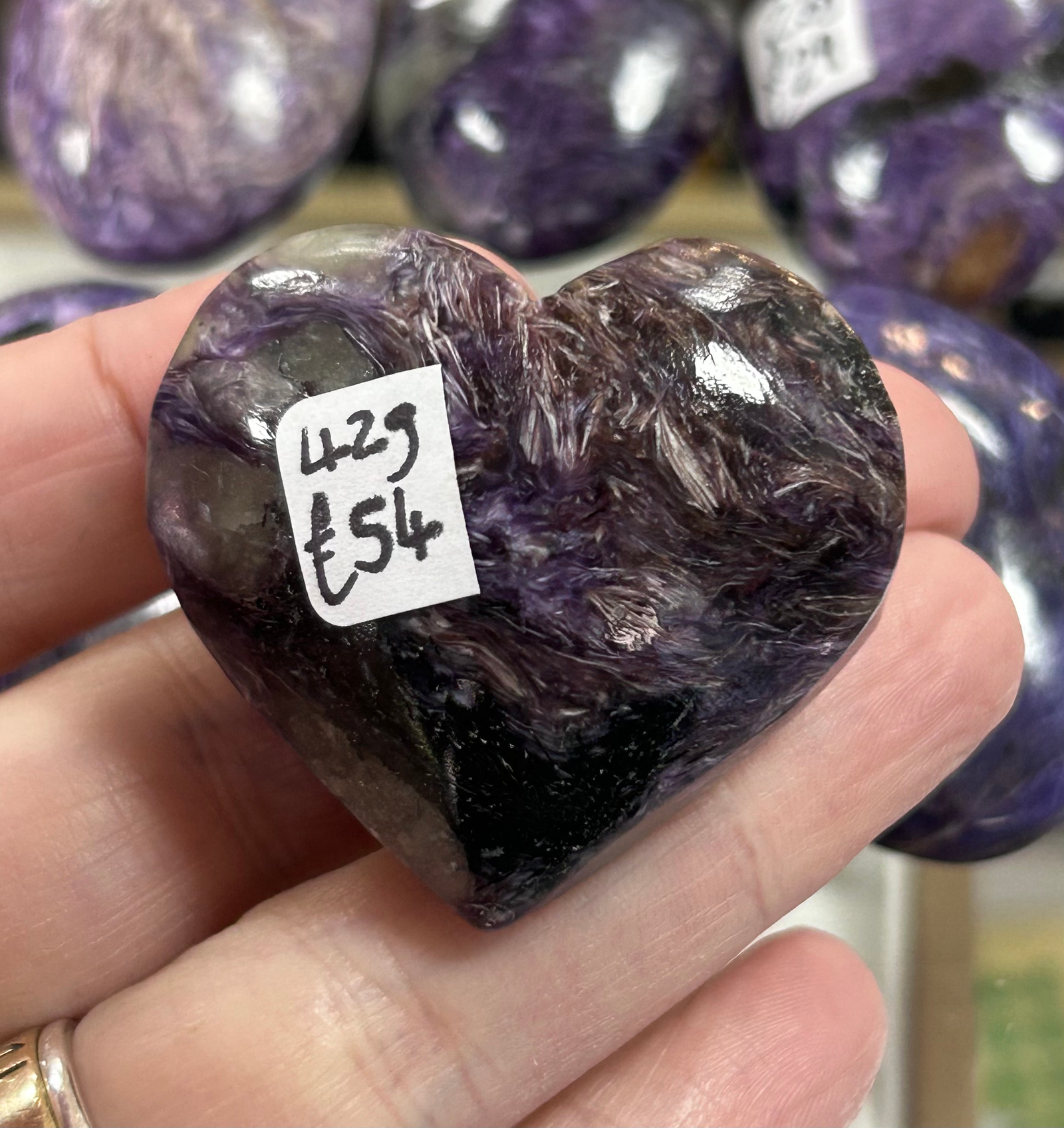 Charoite Heart - Image 2