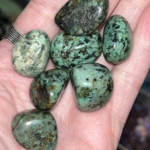 African Turquoise Tumble Stone