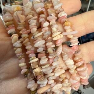 Peruvian Pink Opal Chipstone Bracelet