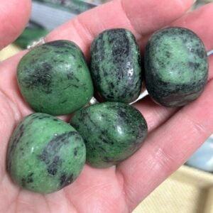 Ruby in Zoisite Tumble Stone