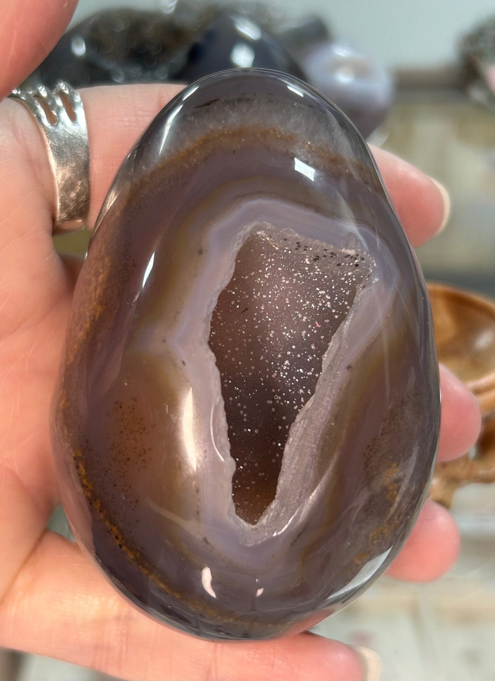 Drusy Agate Egg - Image 3