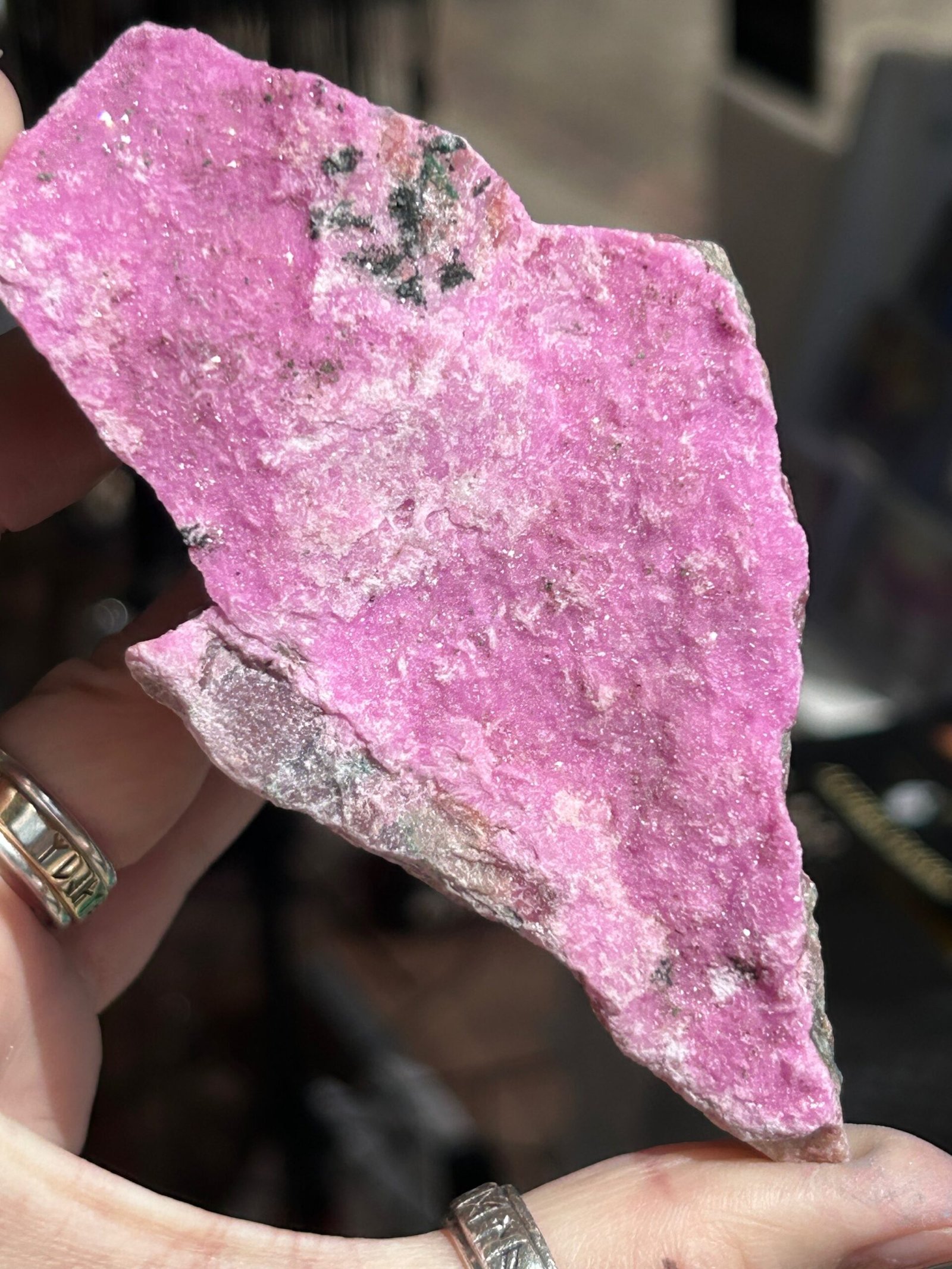 Cobalto Calctite Specimen