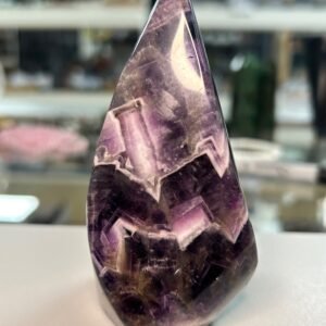 Chevron Amethyst Flame