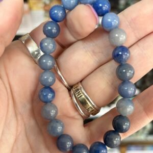 Blue Aventurine Bead Bracelet