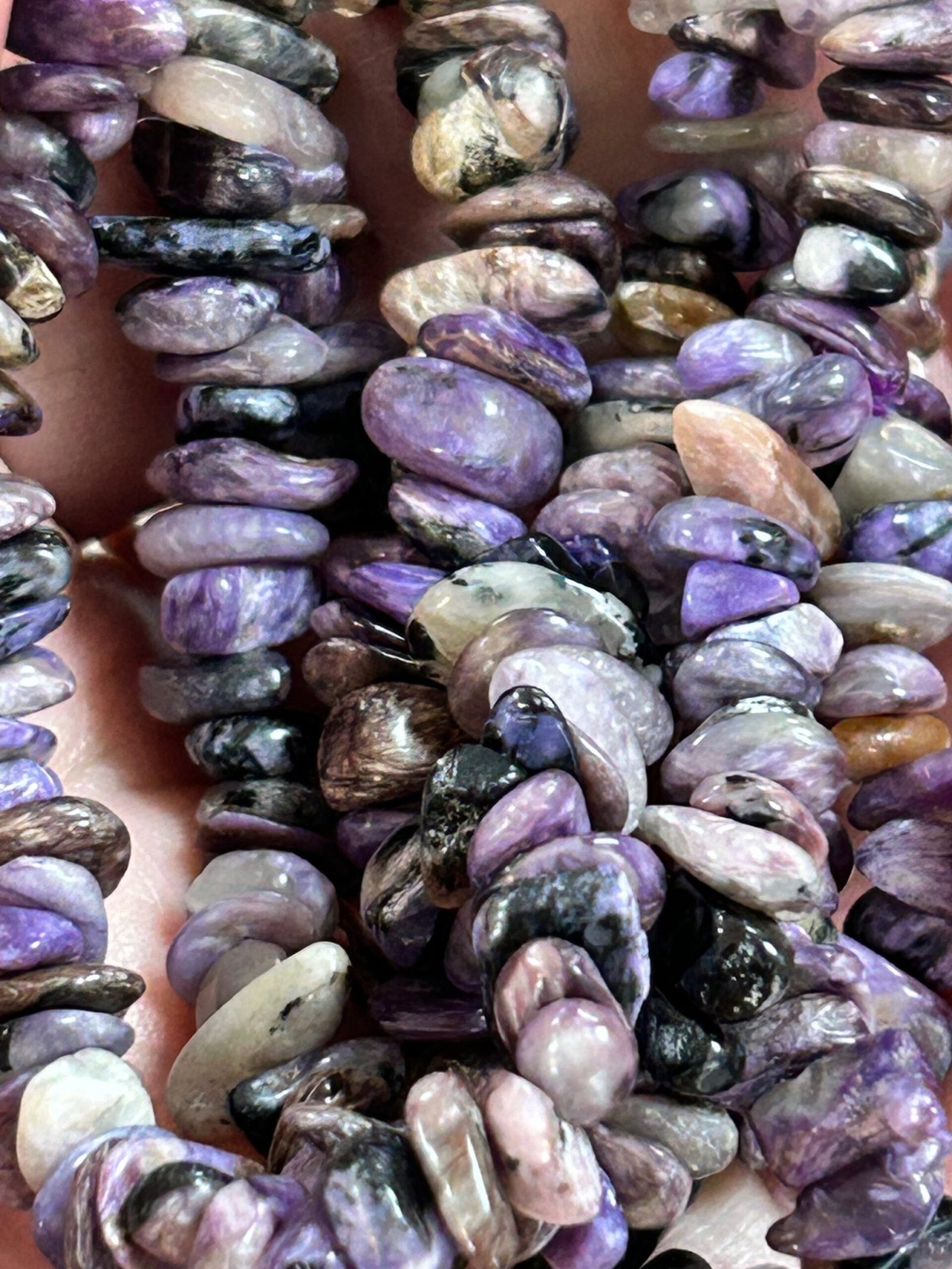 Charoite Chipstone Bracelet - Image 3