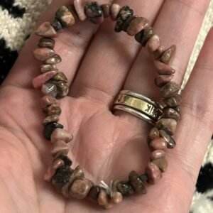 Rhodonite Chipstone Bracelet